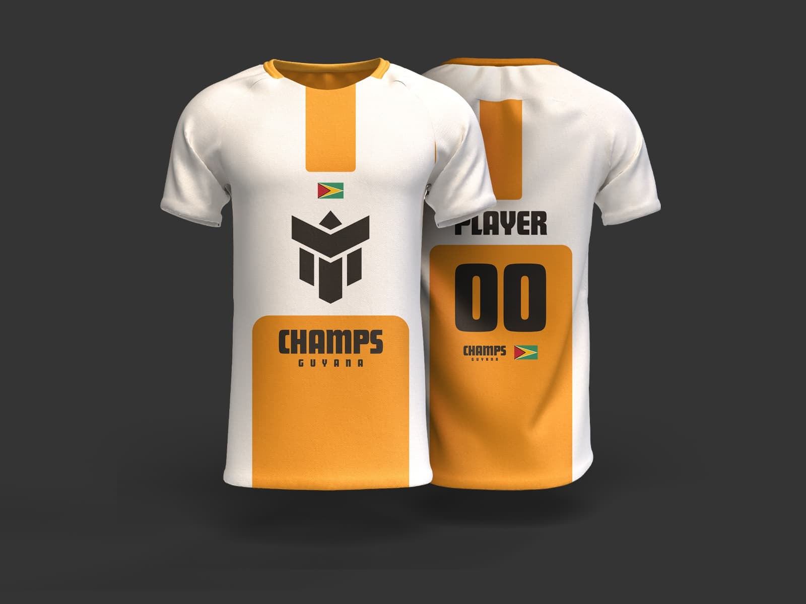 CHAMPS Jersey — White Panel
