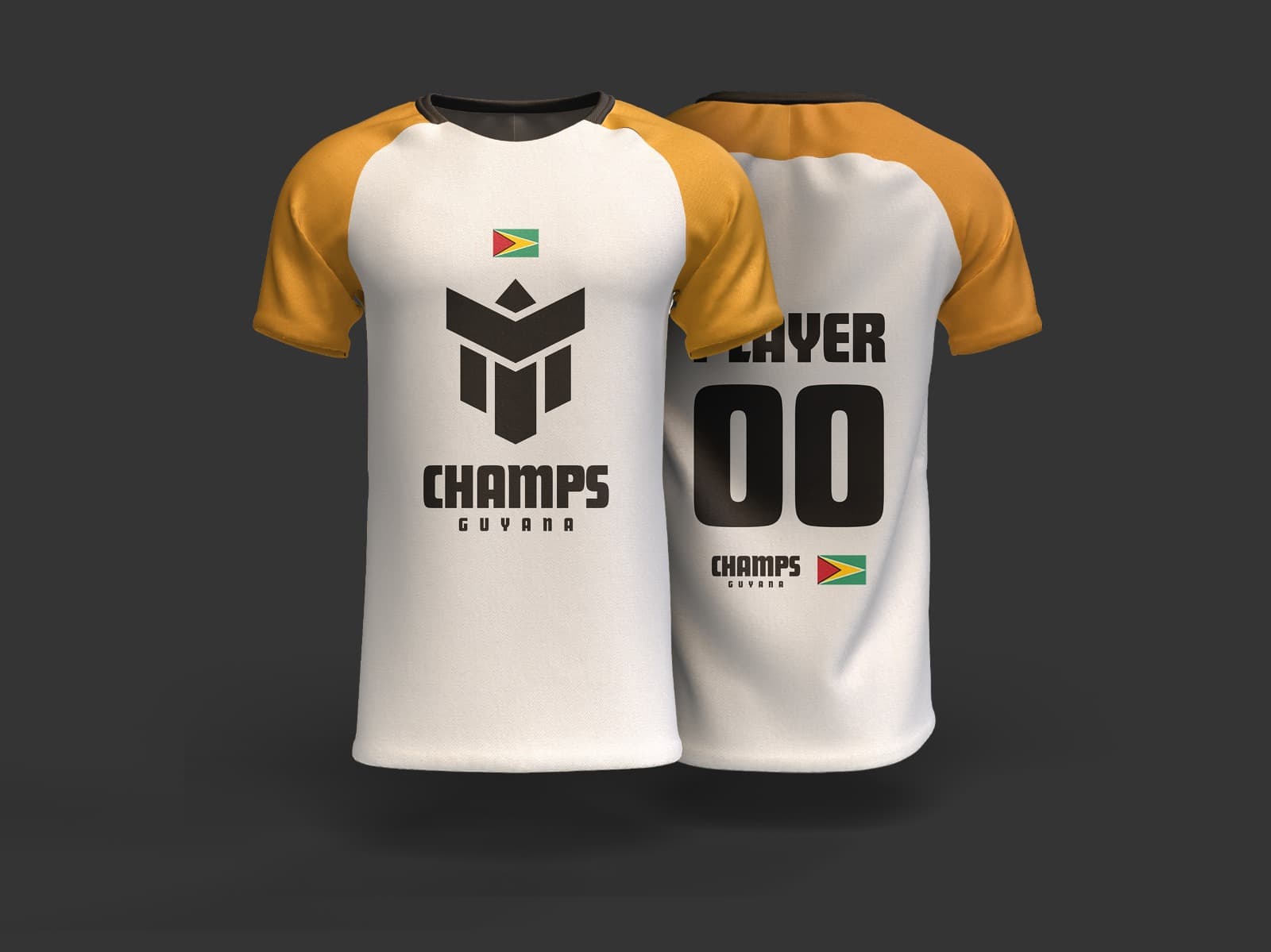 CHAMPS Tee — White Core